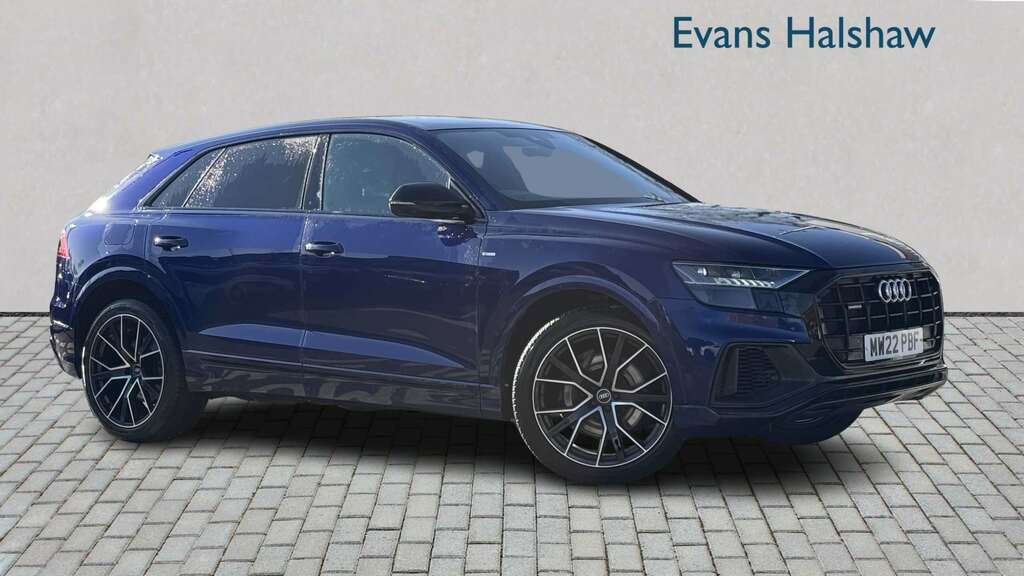 Audi Q8 55 Tfsi Quattro Black Edition Tiptronic 2022 Blue