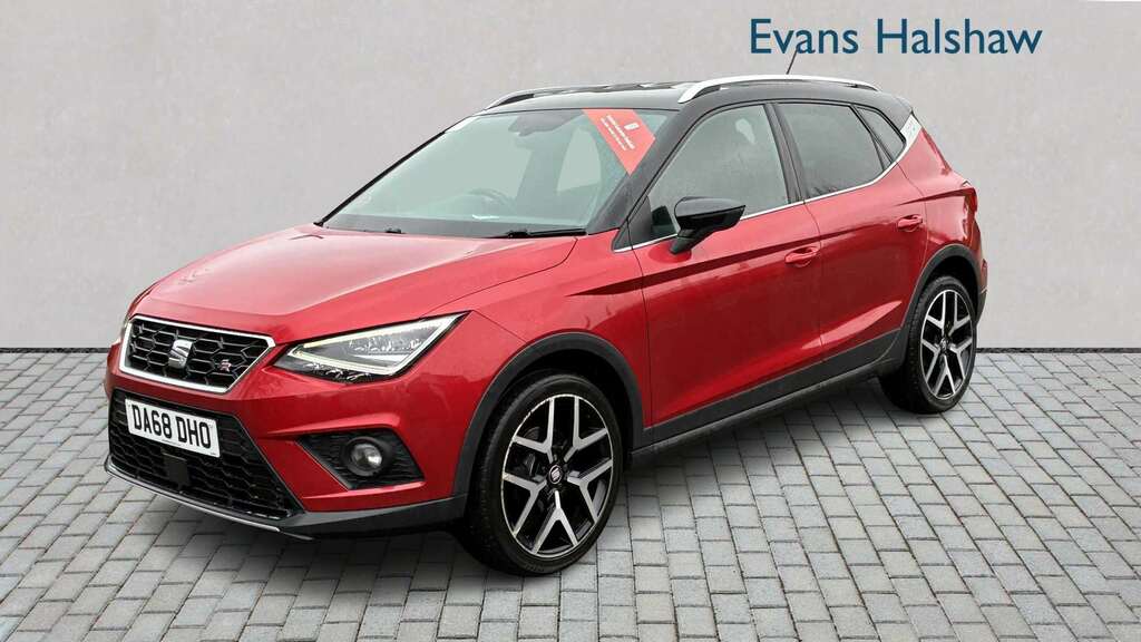 Seat Arona 1.0 Tsi 115 Fr Sport Ez Dsg 2018 DA68DHO Red #3