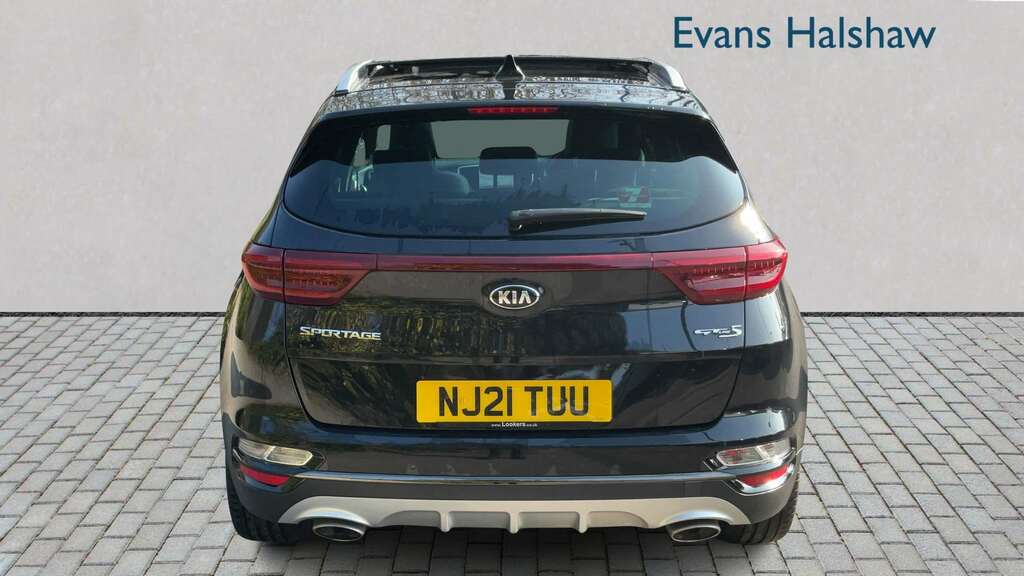 Kia Sportage 1.6T Gdi Isg Gt-line S 2021 NJ21TUU Black #5