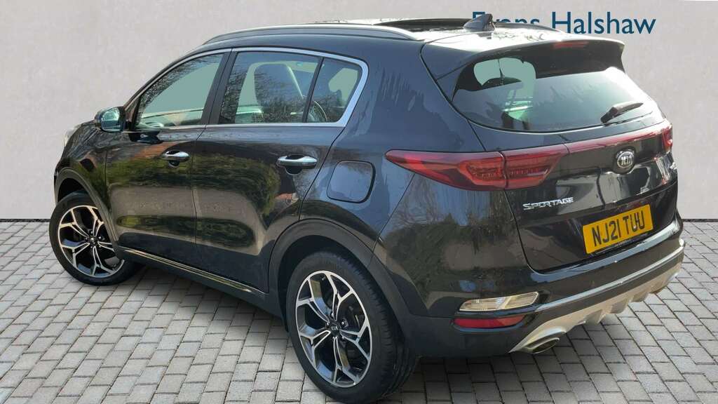 Kia Sportage 1.6T Gdi Isg Gt-line S 2021 NJ21TUU Black #2
