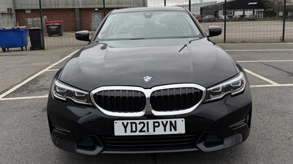 BMW 3 Series 330E Sport Pro Step 2021 YD21PYN Black #3