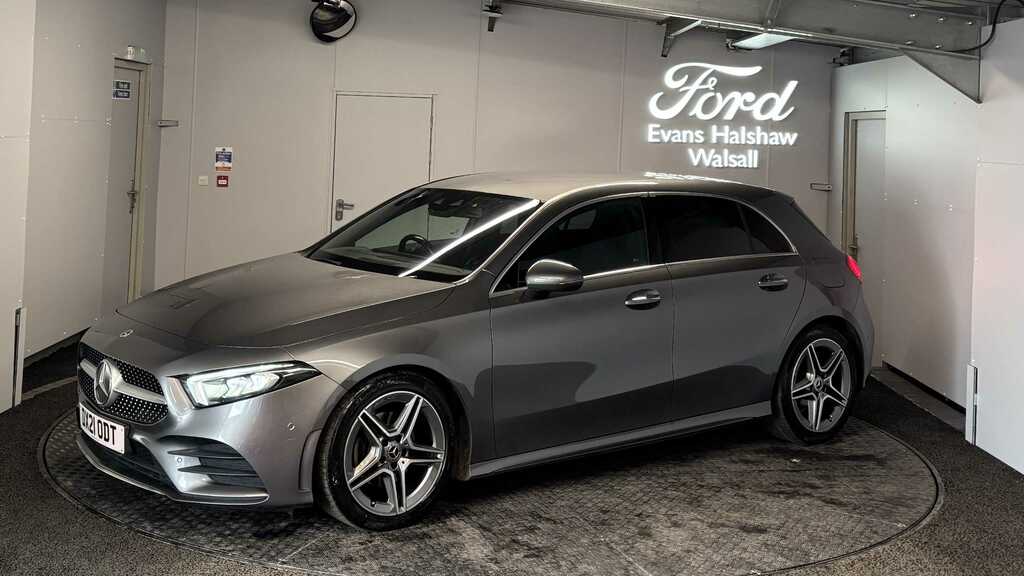 Mercedes-Benz A Class A180d 2.0 Amg Line Premium 2021 DX21ODT Grey #2
