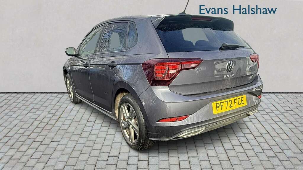 Volkswagen Polo 1.0 Tsi 110 R-line Dsg 2022 PF72FCE Grey #3