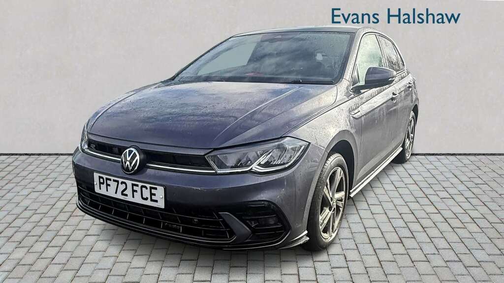 Volkswagen Polo 1.0 Tsi 110 R-line Dsg 2022 PF72FCE Grey #2
