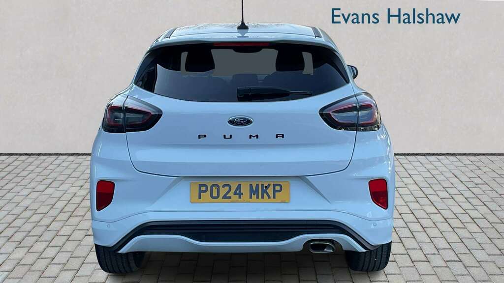 Ford Puma 1.0 Ecoboost Hybrid Mhev St-line Dct 2024 PO24MKP White #5