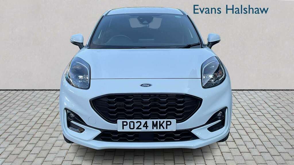 Ford Puma 1.0 Ecoboost Hybrid Mhev St-line Dct 2024 PO24MKP White #4