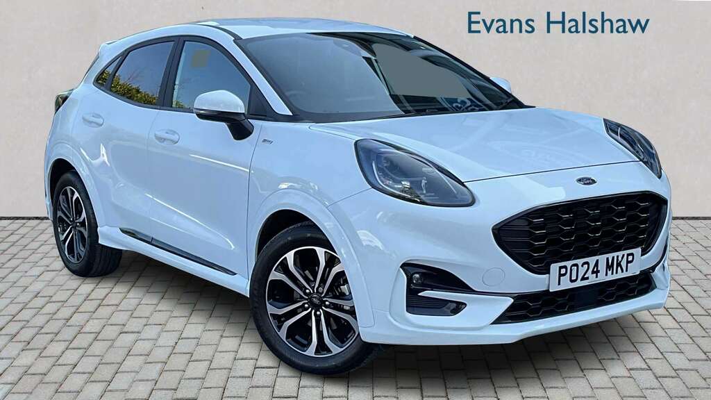Ford Puma 1.0 Ecoboost Hybrid Mhev St-line Dct 2024 White