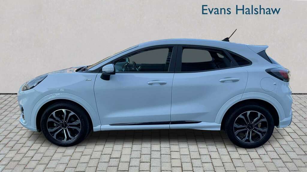 Ford Puma 1.0 Ecoboost Hybrid Mhev St-line Dct 2024 PO24MKP White #3