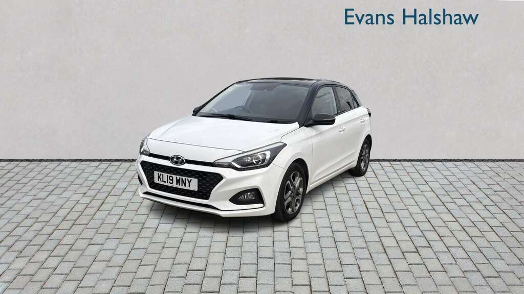 Hyundai I20 1.0 T-gdi Play 2019 KL19WNY White #2