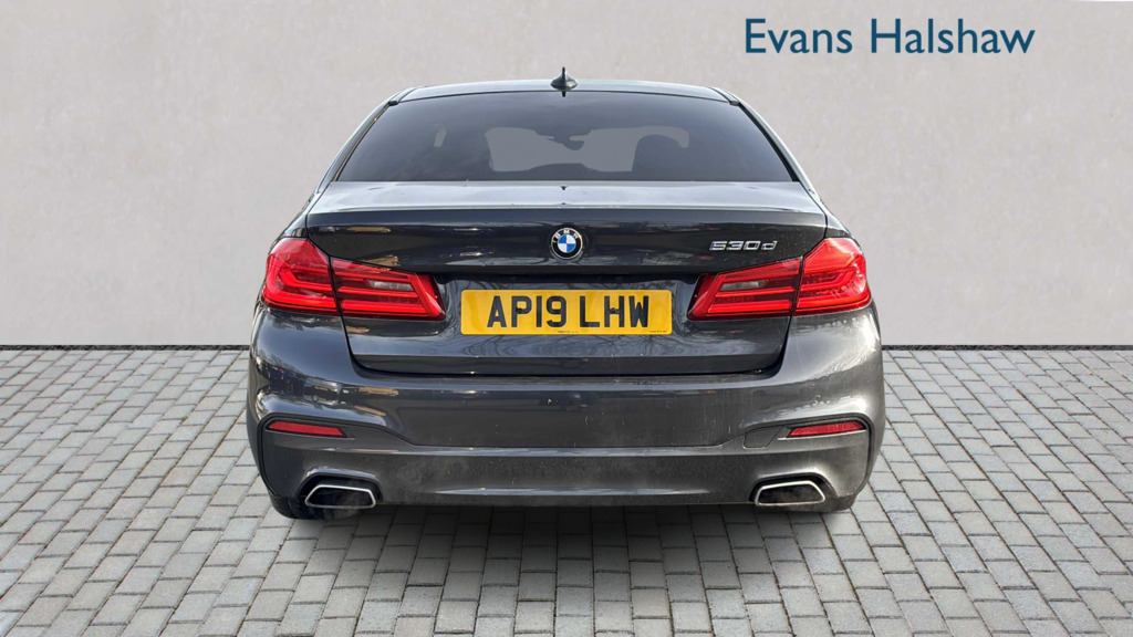 BMW 5 Series 530D M Sport 2019 AP19LHW Grey #5