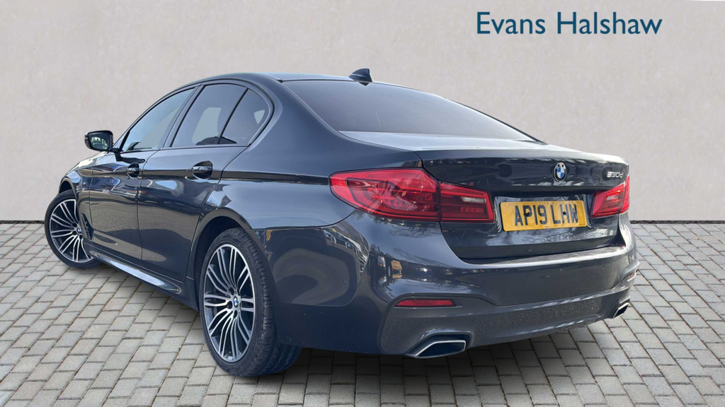 BMW 5 Series 530D M Sport 2019 AP19LHW Grey #2