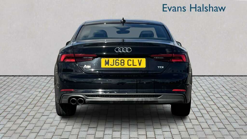Audi A5 2.0 Tdi S Line 2018 MJ68CLV Black #4