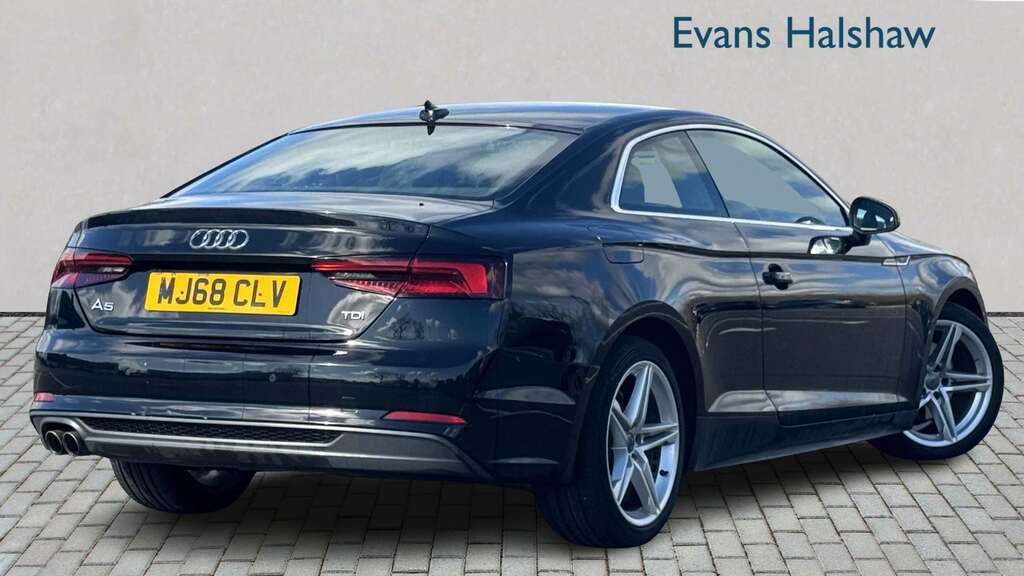 Audi A5 2.0 Tdi S Line 2018 MJ68CLV Black #6