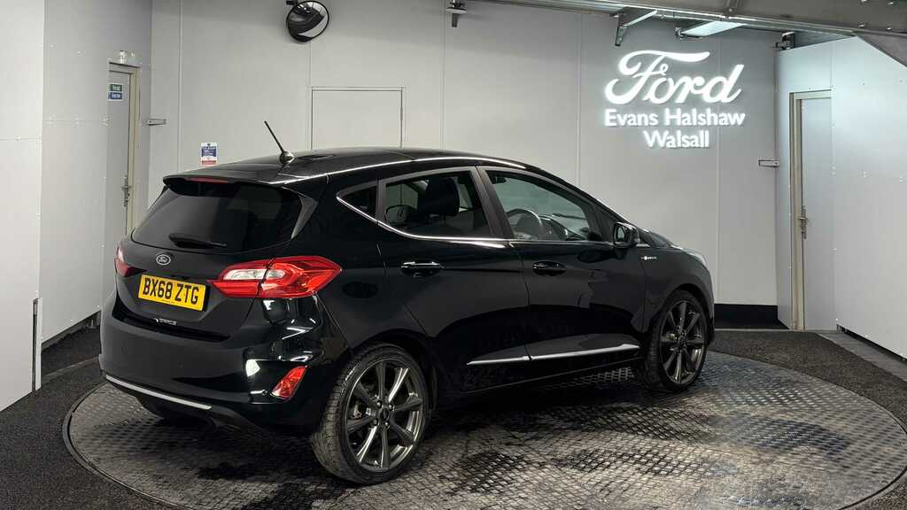 Ford Fiesta 1.0 Ecoboost 140 2019 BX68ZTG Black #5