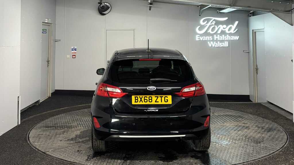 Ford Fiesta 1.0 Ecoboost 140 2019 BX68ZTG Black #6