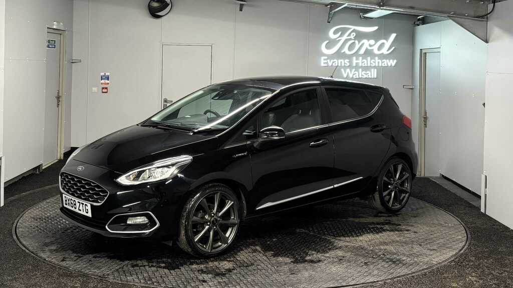 Ford Fiesta 1.0 Ecoboost 140 2019 BX68ZTG Black #3