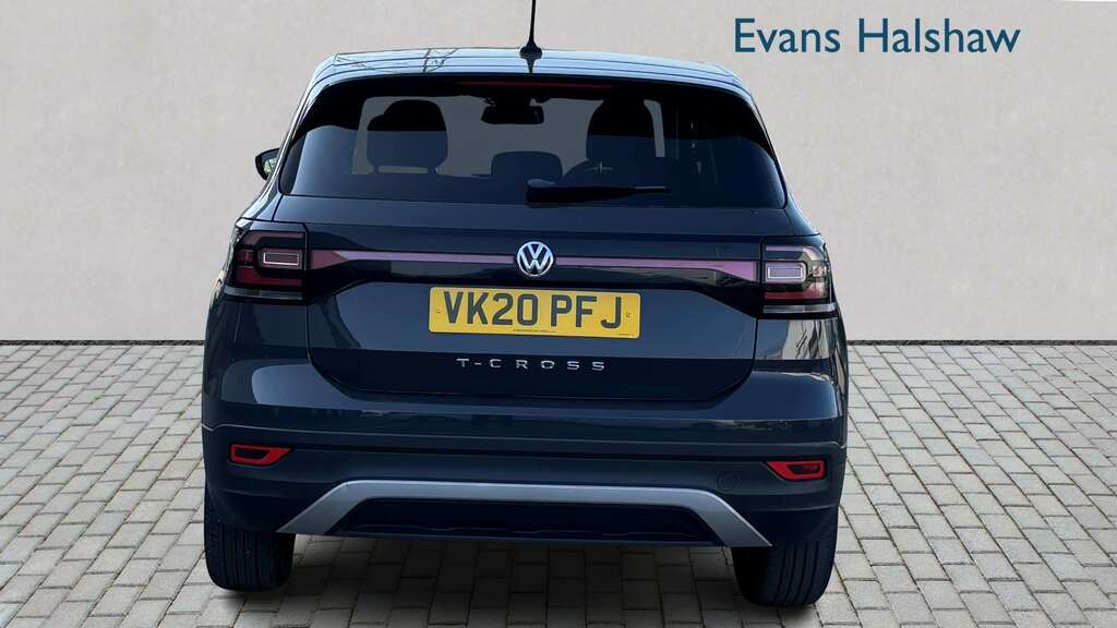 Volkswagen T-Cross 1.0 Tsi S 2020 VK20PFJ Grey #4