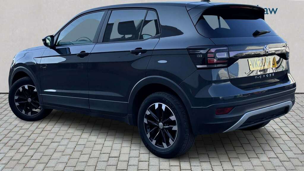 Volkswagen T-Cross 1.0 Tsi S 2020 VK20PFJ Grey #2