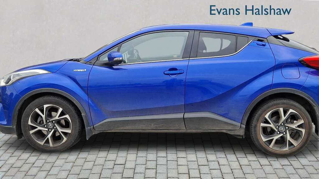 Toyota C-Hr 1.8 Hybrid Design Cvt 2019 LP19SNJ Blue #3