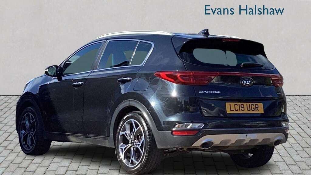 Kia Sportage 1.6 Crdi Isg Gt-line Dct 2019 LC19UGR Black #2