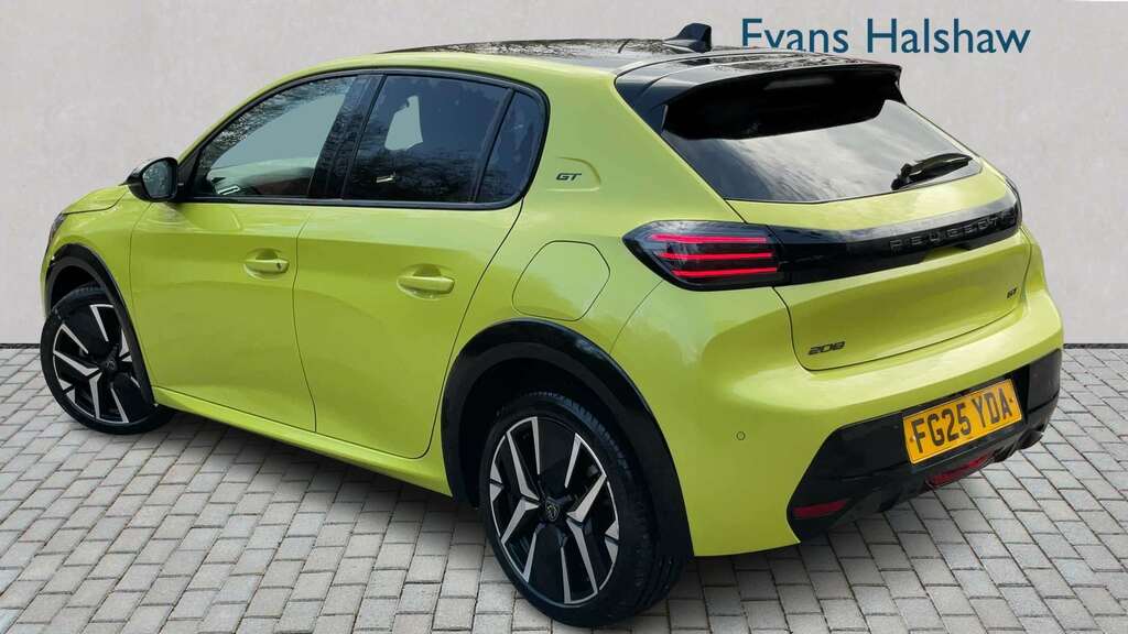Peugeot 208 1.2 Puretech 100 Gt 2025 FG25YDA Yellow #2
