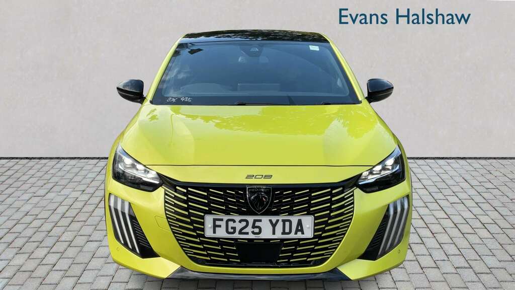 Peugeot 208 1.2 Puretech 100 Gt 2025 FG25YDA Yellow #4