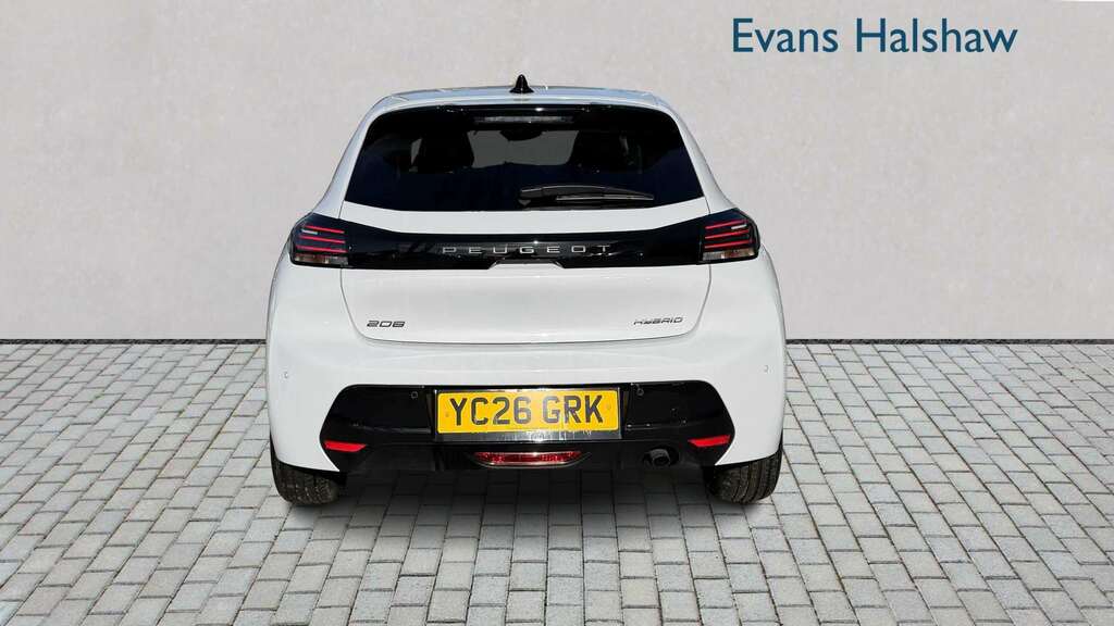Peugeot 208 1.2 Hybrid 110 Allure E-dsc6 2026 YC26GRK White #6