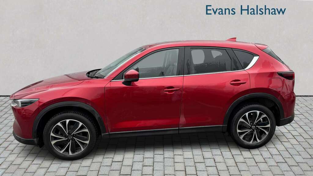 Mazda CX-5 2.0 E-skyactiv G Mhev Exclusive-line 2023 LS73VJF Red #2
