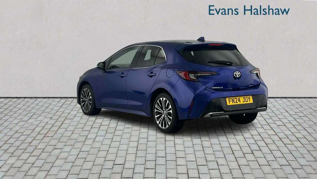 Toyota Corolla 1.8 Hybrid Design Cvt 2024 FN24JUY Blue #2