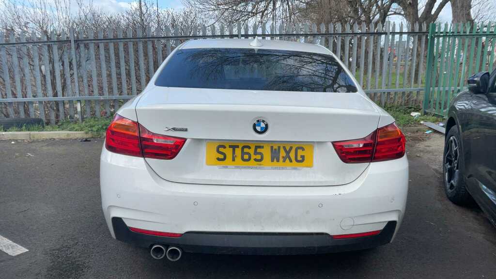 BMW 4 Series 420D 190 Xdrive M Sport Prof Media 20 ST65WXG White #3