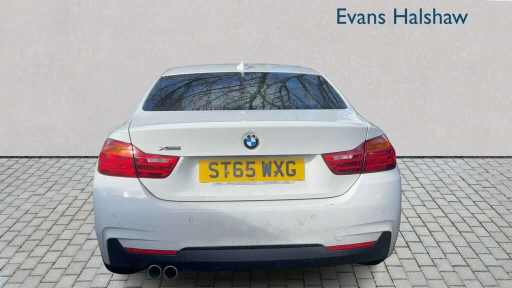 BMW 4 Series 420D 190 Xdrive M Sport Prof Media 20 ST65WXG White #5