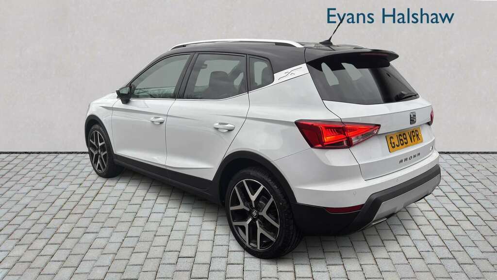 Seat Arona 1.0 Tsi 115 Fr Sport Ez Dsg 2019 GJ69VPR White #6