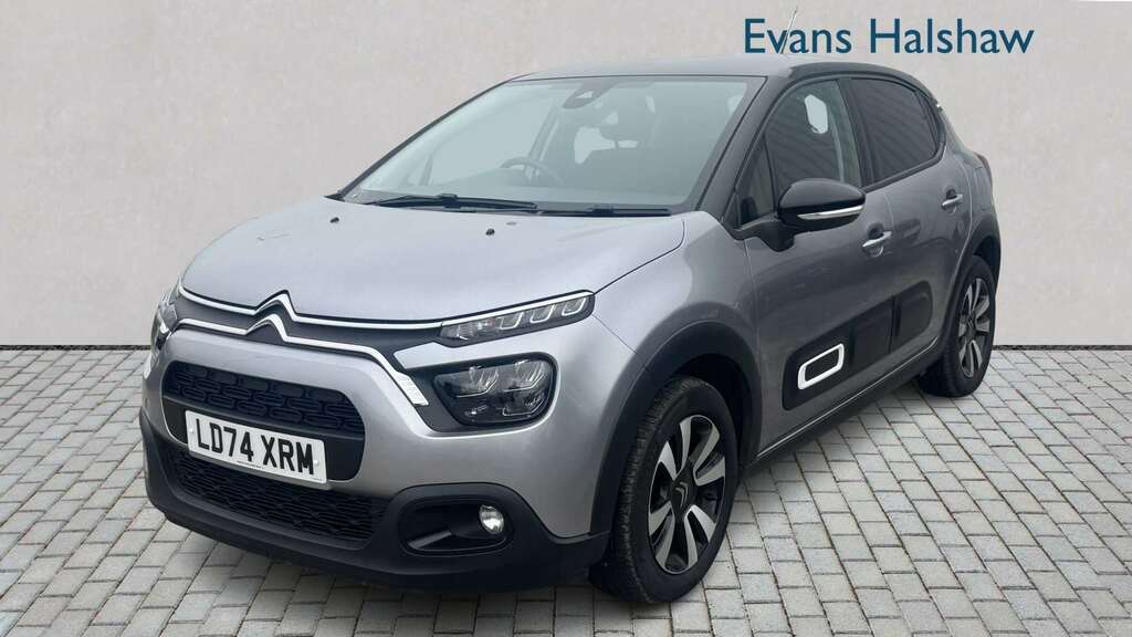 Citroen C3 1.2 Puretech 110 Plus Eat6 2024 LD74XRM Grey #3