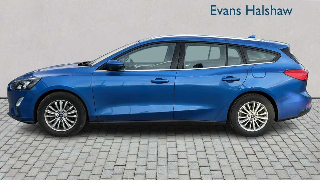 Ford Focus 1.0 Ecoboost Hybrid Mhev 155 Titanium Edition Blue #3