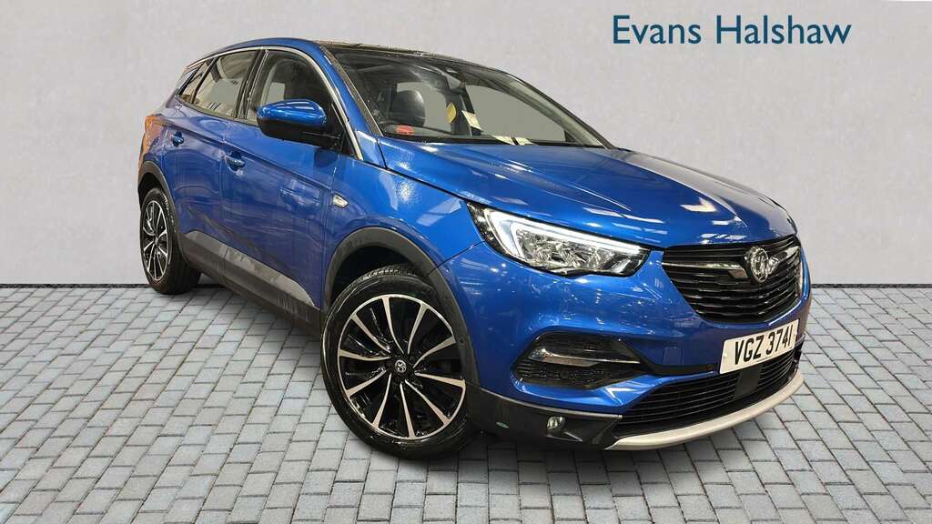 Vauxhall Grandland X 1.2 Turbo Elite Nav 2021 Blue