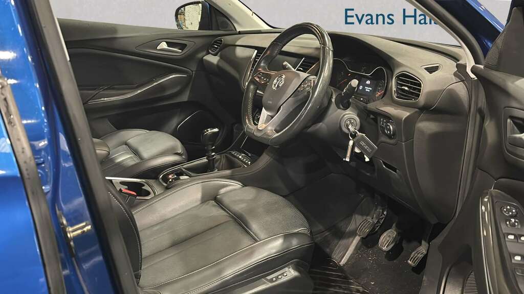 Vauxhall Grandland X 1.2 Turbo Elite Nav 2021 VGZ3741 Blue #2