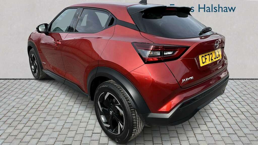 Nissan Juke 1.6 Hybrid N-connecta 2023 CF72JLX Red #5