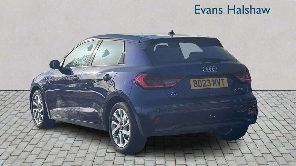 Audi A1 30 Tfsi 110 Sport 2023 BD23MVT Blue #2