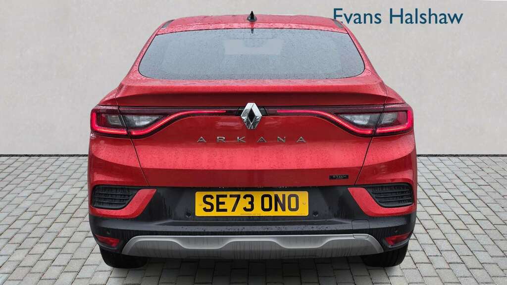 Renault Arkana 1.6 E-tech Full Hybrid 145 Techno 2023 SE73ONO Red #5