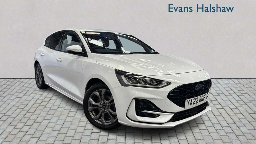 Ford Focus 1.0 Ecoboost Hybrid Mhev 155 St-line Style At White
