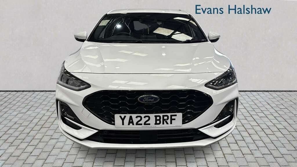 Ford Focus 1.0 Ecoboost Hybrid Mhev 155 St-line Style At YA22BRF White #4