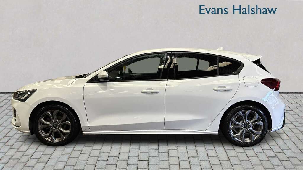Ford Focus 1.0 Ecoboost Hybrid Mhev 155 St-line Style At YA22BRF White #3