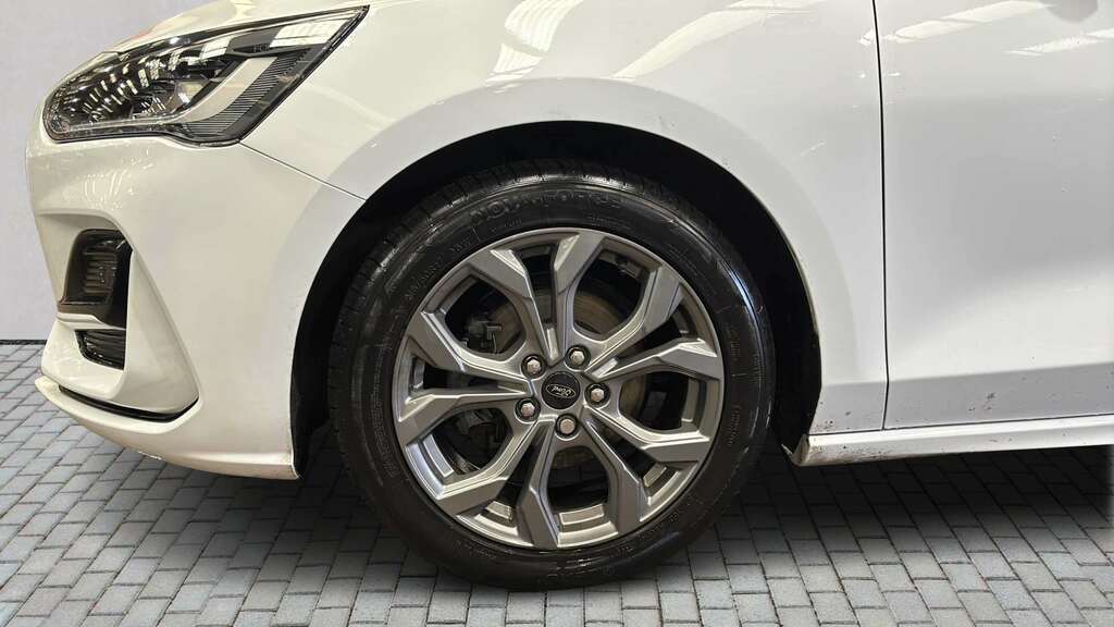 Ford Focus 1.0 Ecoboost Hybrid Mhev 155 St-line Style At YA22BRF White #6