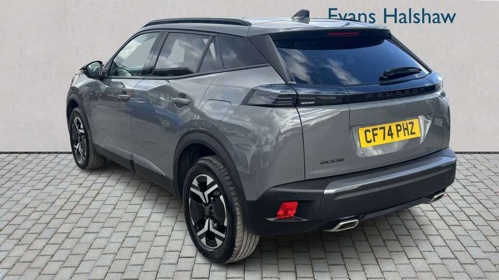Peugeot 2008 1.2 Puretech 130 Allure Eat8 2024 CF74PHZ Grey #4