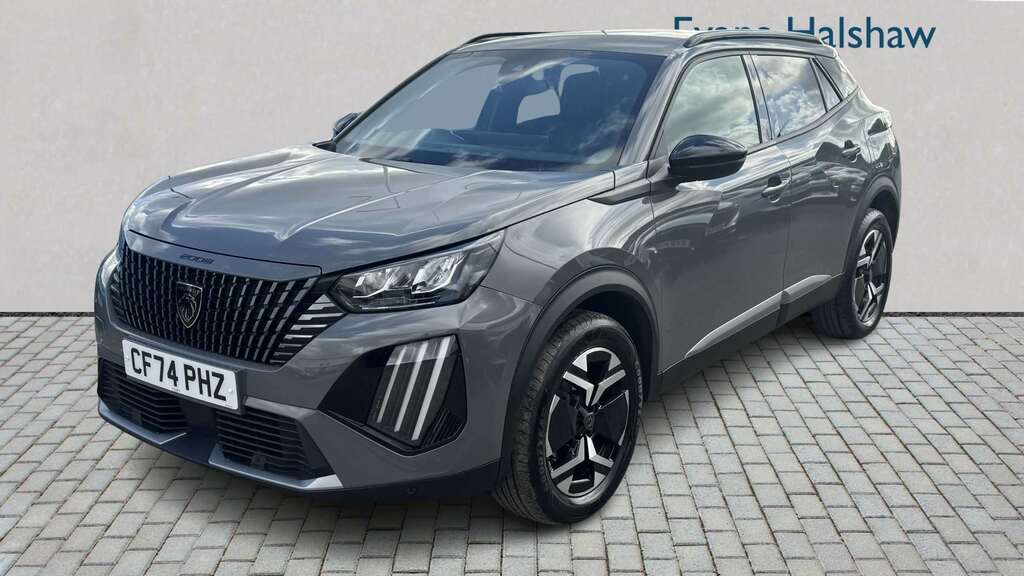 Peugeot 2008 1.2 Puretech 130 Allure Eat8 2024 CF74PHZ Grey #2
