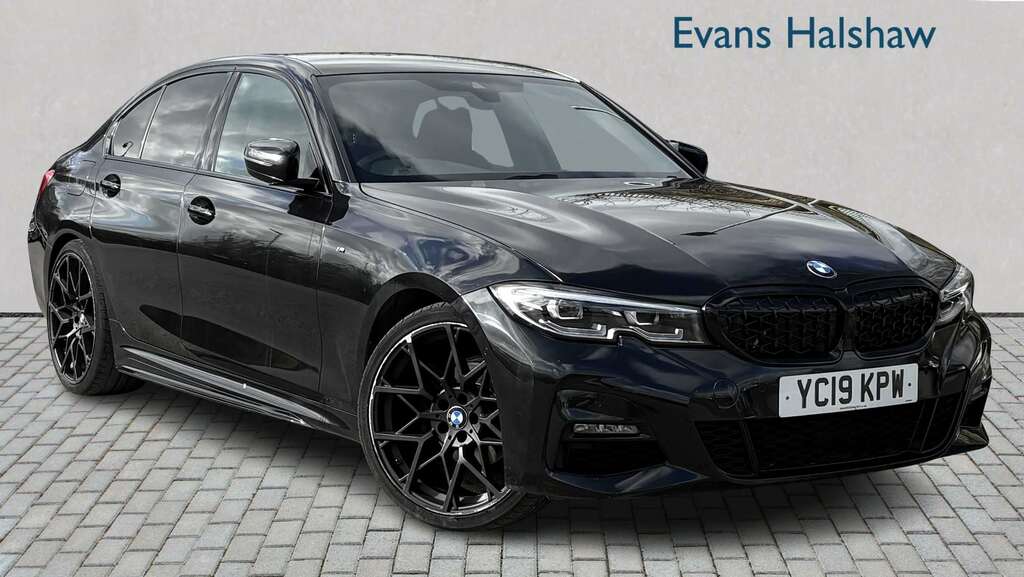 BMW 3 Series 320D M Sport Step 2019 YC19KPW Black