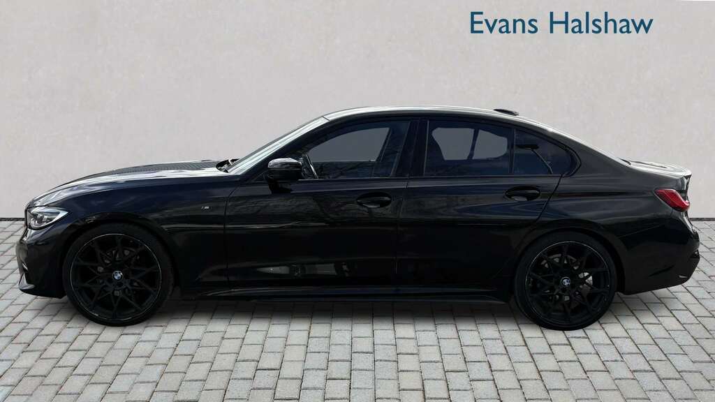 BMW 3 Series 320D M Sport Step 2019 YC19KPW Black #3