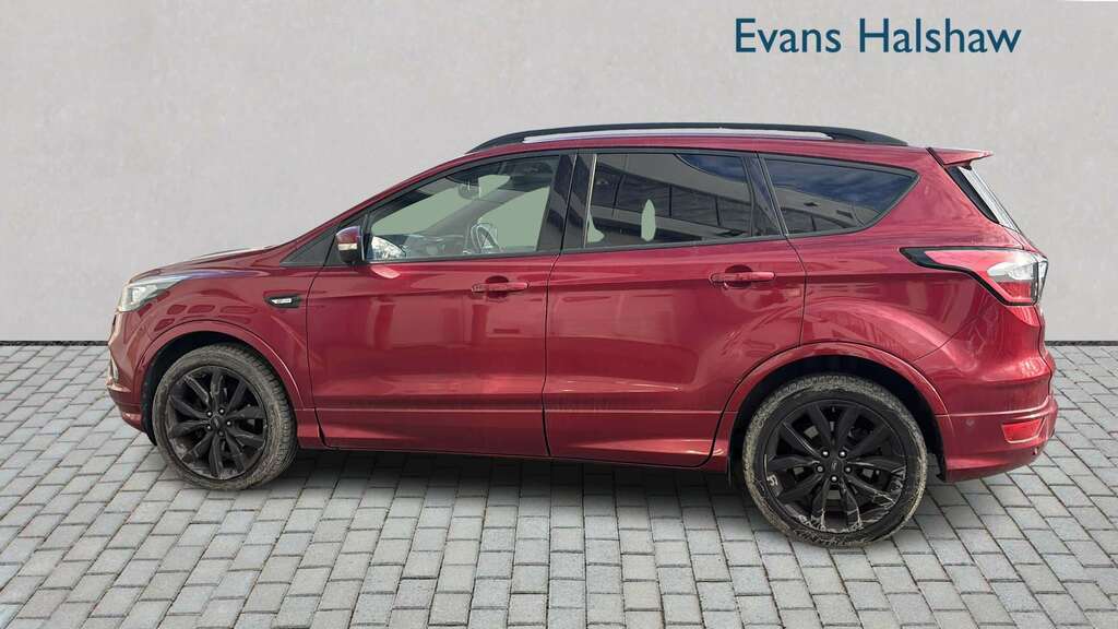 Ford Kuga 1.5 Ecoboost St-line X 2Wd 2017 AJ67NWG Red #3