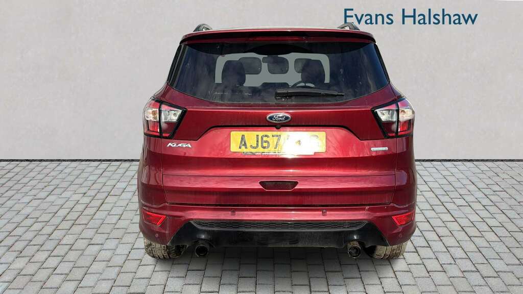 Ford Kuga 1.5 Ecoboost St-line X 2Wd 2017 AJ67NWG Red #4