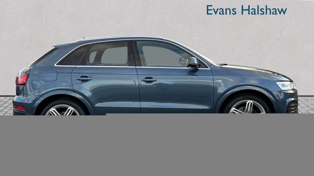 Audi Q3 2.0 Tdi 184 Quattro S Line Plus 2015 WV65KUR Blue #2